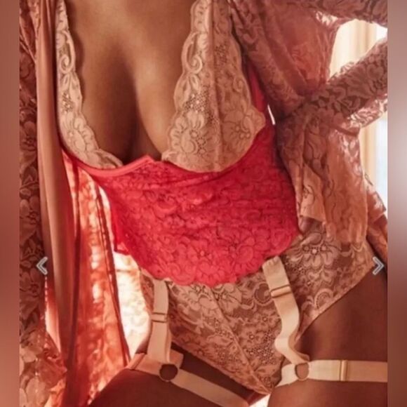 We are HAH Bust A Move Bustier in Lava - Picture 2 of 7